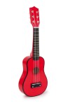 Gitara drewniana dla Dzieci - czerwona