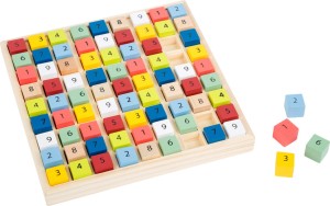 Sudoku drewniane dla Dzieci Kostki