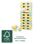 Gra Wieża Jenga Drewniana XXL 12027