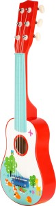 Gitara drewniana dla Dzieci Lisek