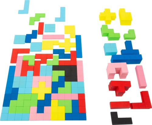 Gra Logiczna Edukacyjna Manualna Tetris dla Dzieci