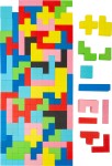 Gra Logiczna Edukacyjna Manualna Tetris dla Dzieci