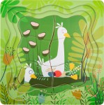 Puzzle drewniane dla Dzieci "Kaczuszki" 11540